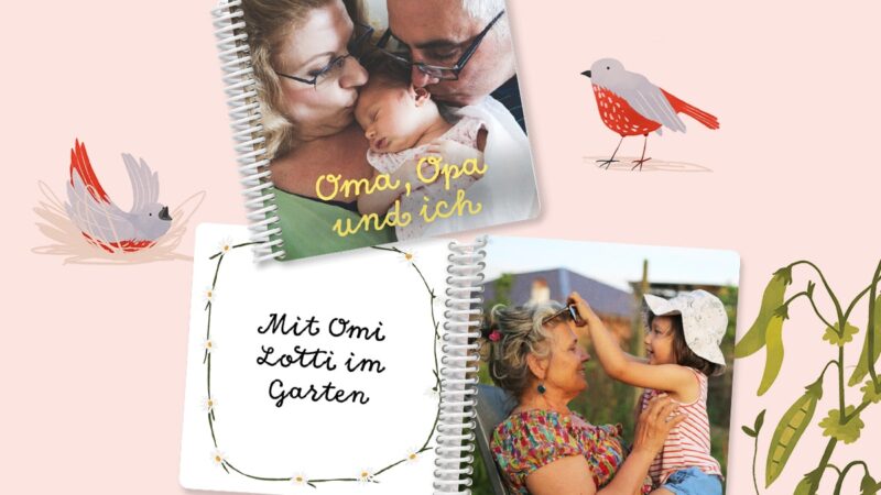 Babyalbum für Enkelkinder: Erinnerungen liebevoll für die Zukunft bewahren