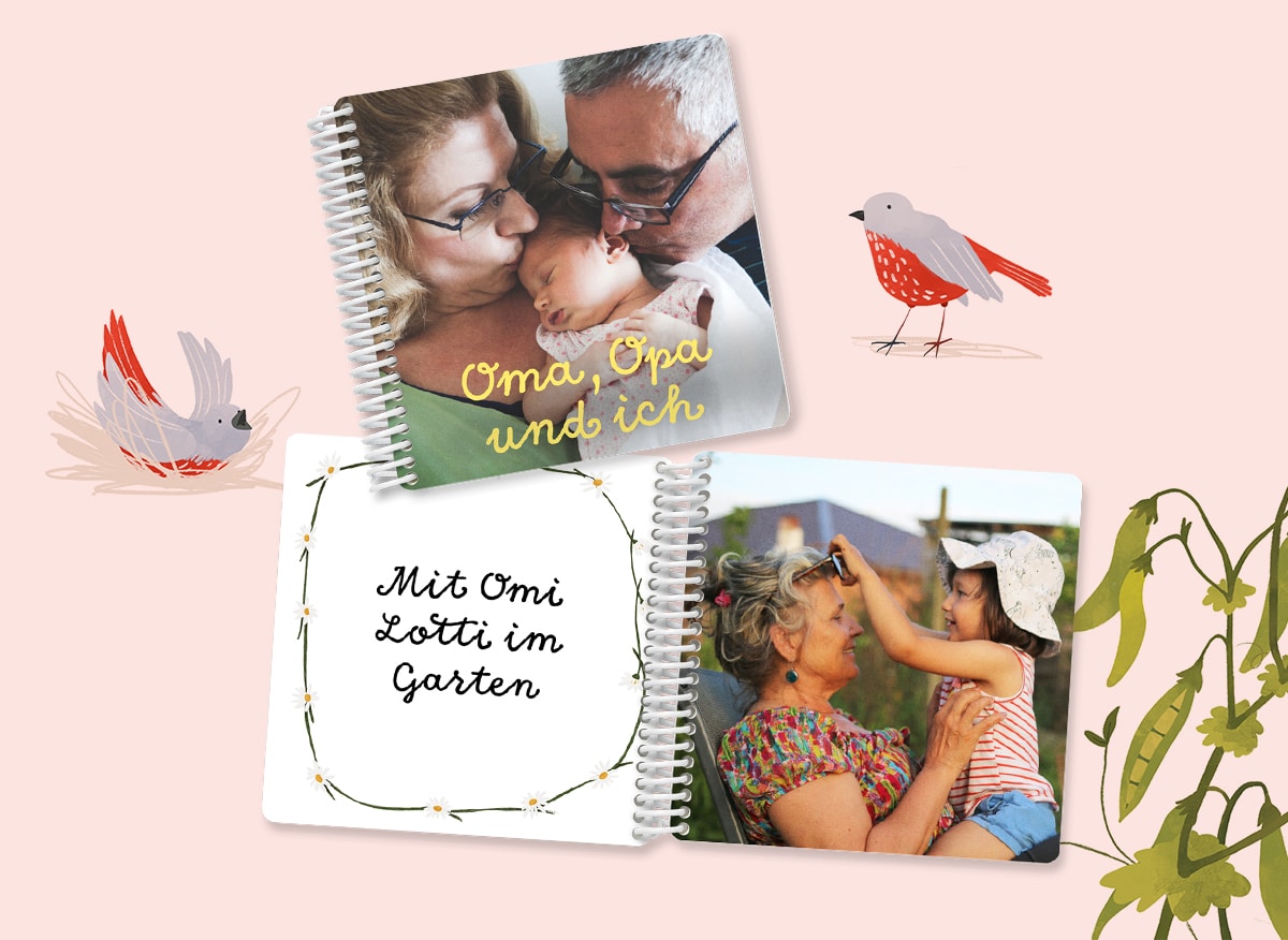 Babyalbum für Enkelkinder: Erinnerungen liebevoll für die Zukunft bewahren