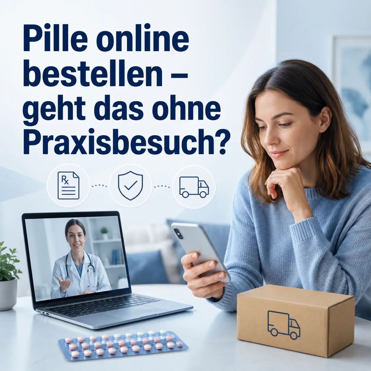Pille online bestellen – geht das ohne Praxisbesuch?